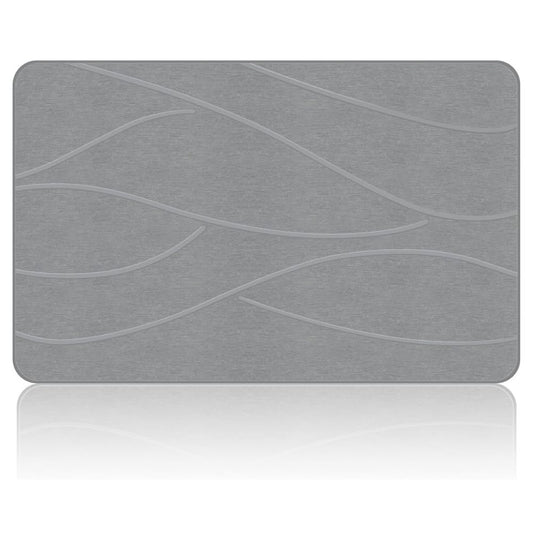 WellPro™ Stone Bath Mat – Diatomaceous Earth Quick-Dry Non-Slip Mat for Bathroom & Shower