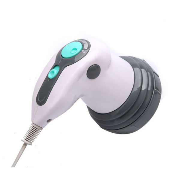 Massaggiatore Anticellulite Professionale – Con Riscaldamento a Infrarossi e 5 Testine Intercambiabili per Gambe, Glutei, Addome e Braccia