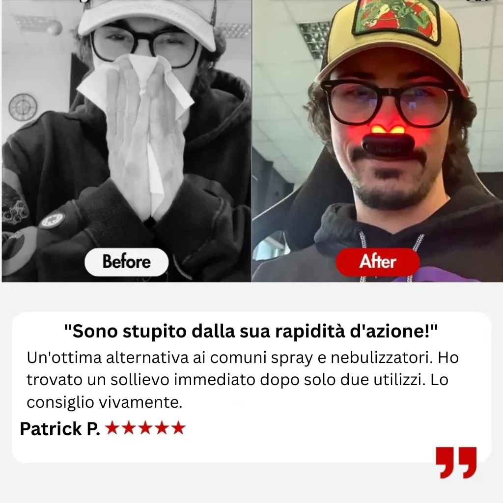 Terapia della Luce NoseRevive™ (Si concentra sulla rivitalizzazione)