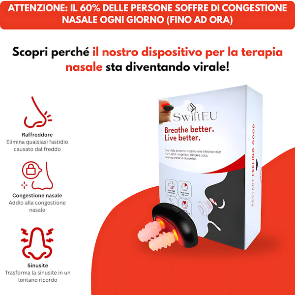 Terapia della Luce NoseRevive™ (Si concentra sulla rivitalizzazione)