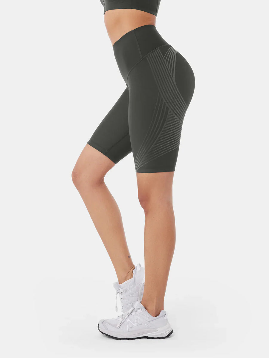 3D Push-Up Seamless Short Leggings for Women – High-Waisted Gym & Fitness Shorts